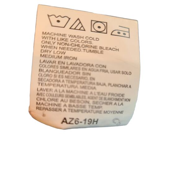 Roper sustainable cotton gray orange tangerine silver plaid Western shirt XL - Picture 5 of 5